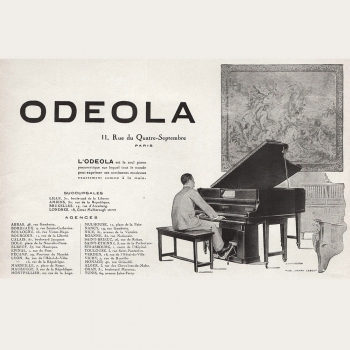 Piano Gaveau Odéola de 1927