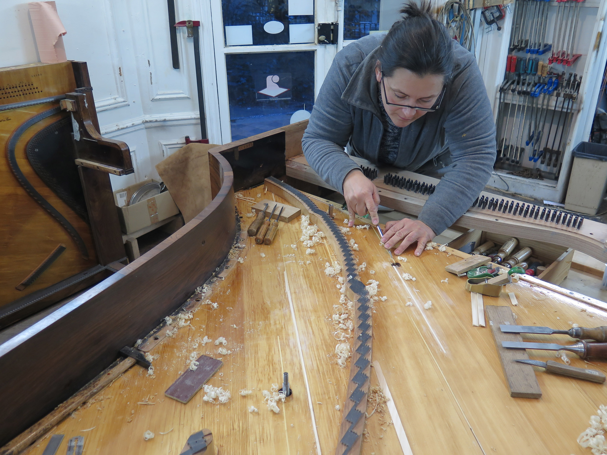 Atelier restauration ébénisterie piano