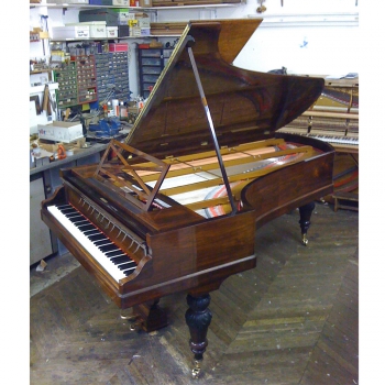 Piano Pleyel 3/4 queue 1886